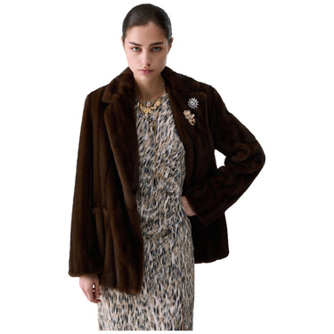 Giubbotti Donna Liu Jo - Ecs Blazer Ecopelliccia - Marrone