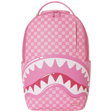 Zaini Casual Unisex Sprayground - Pink New Check Faces Backpack - Rosa
