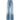Pantaloni Donna Pinko - Wanda Wide Leg Medium Wave Den - Blu