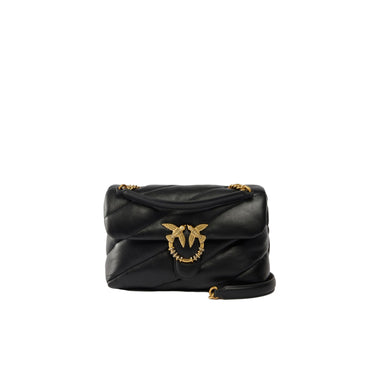 Borse a mano Donna Pinko - Puff Classic New Buckle Sheep - Nero