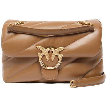 Borse a mano Donna Pinko - Puff Classic New Buckle Sheep - Marrone