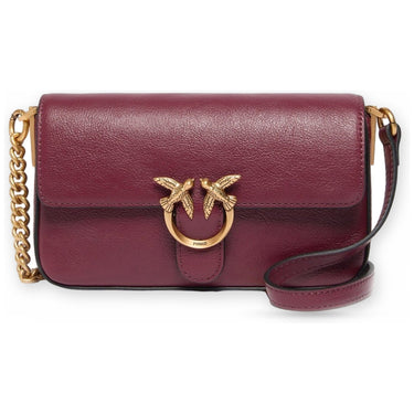 Borse a spalla Donna Pinko - Love One Slouchy Baby Mz. Bacc - Bordeaux