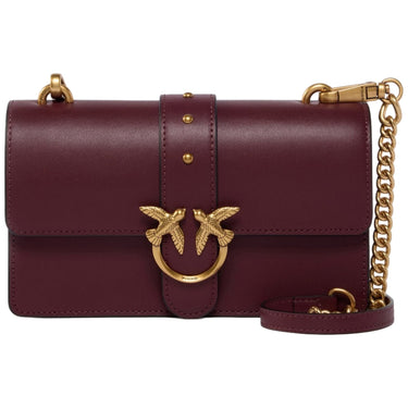 Borse a mano Donna Pinko - Love One Mini St. Small B. Vit - Bordeaux