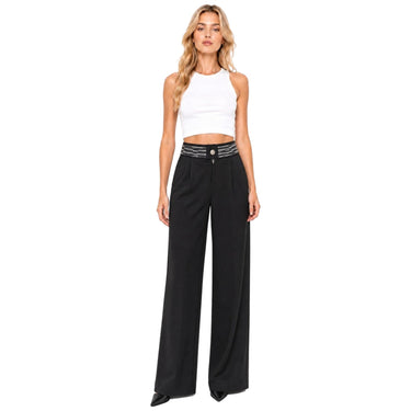 Pantaloni Donna Pinko - Mercedes Pantalone Tecnico Bis - Nero