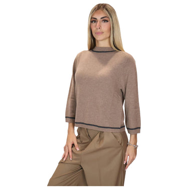 Maglie Donna Emme - Emmegrege 2625366241 - Tortora