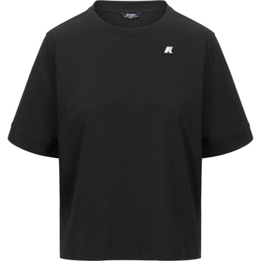 T-shirt Donna K-Way - Selune Jersey - Nero-Gianni Foti