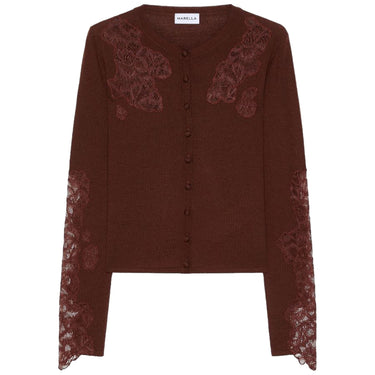 Cardigan Donna Marella - MLLCARIOCA - Marrone