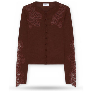 Cardigan Donna Marella - MLLCARIOCA - Marrone