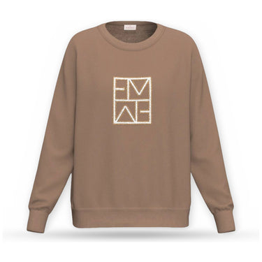 Felpe senza cappuccio Donna Emme - Emmquorum 2625926011 - Tortora