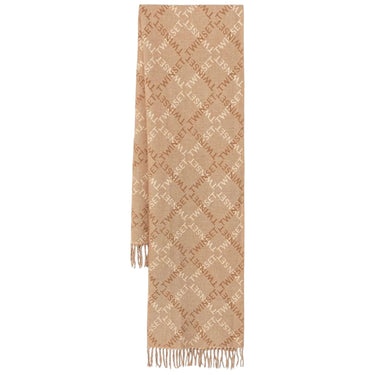 Sciarpe Donna Twinset - Sciarpa In Tessuto Jacquard - Beige