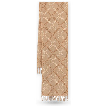 Sciarpe Donna Twinset - Sciarpa In Tessuto Jacquard - Beige