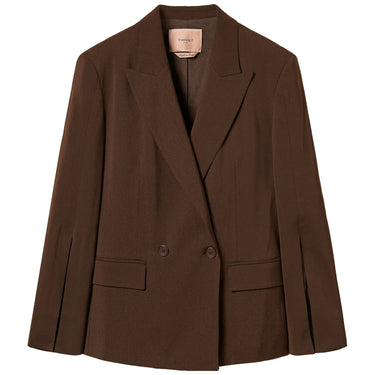 Giacche Donna Twinset - Giacca Cappa M/L - Marrone