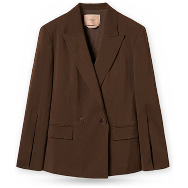 Giacche Donna Twinset - Giacca Cappa M/L - Marrone