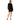 Vestiti casual Donna Twinset - Mini Abito In Maglia Con Rouches E Punto Rete - Nero