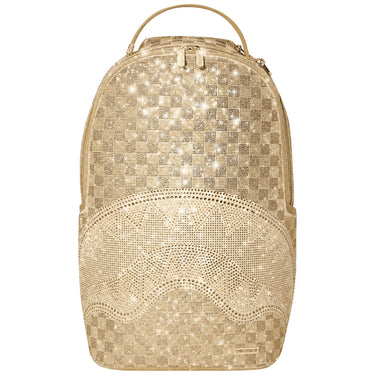 Zaini Casual Unisex Sprayground - 2 Tone Gold Trinity Backpack - Oro