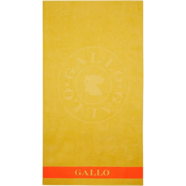 Teli mare Unisex Gallo - Telo Mare Co Logato Con Banda In Contrasto - Giallo