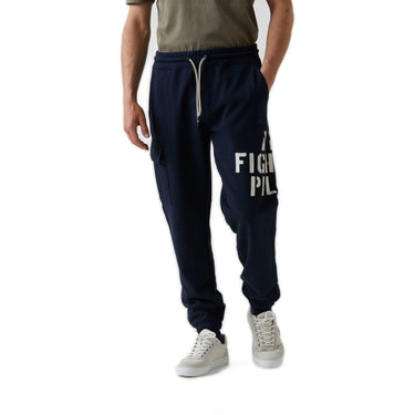 Pantaloni Uomo Aeronautica Militare - Pantalone - Blu - Gianni Foti