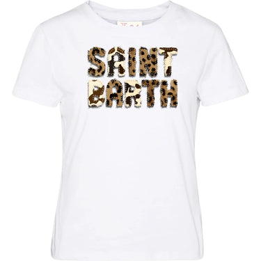 T-shirt Donna Mc2 Saint Barth - Cotton Crew Neck T-Shirt - Bianco