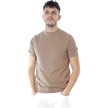 T-shirt Uomo Claq - G/C F. 14 100% Cotone Giza Pun - Grigio