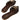 Ciabatte Donna Twinset - Ciabatta T.b. In Pelle Con Oval T - Marrone