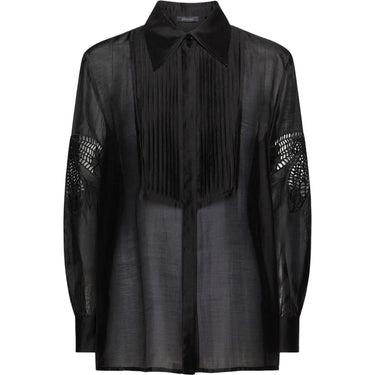 Bluse e camicie Donna Elena Miro' - Camicia - Nero-Gianni Foti
