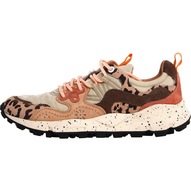 Sneaker Unisex Flower Mountain - Yamano 3 Uni Suede/Nylon Grey-White-Taupe - Beige