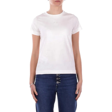 T-shirt Donna Pinko - Bussolotto T-Shirt Jersey Patc - Bianco