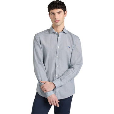 Camicie casual Uomo Harmont & Blaine - Camicia - Blu-Gianni Foti