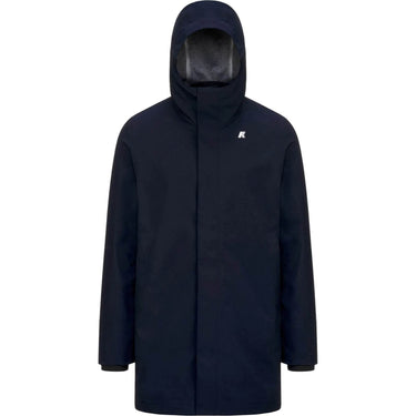 Giacconi Uomo K-Way - Tommy Bonded Jersey V - Blu-Gianni Foti