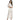 Pantaloni Donna Twinset - Pantalone Largo In Macrame' - Bianco