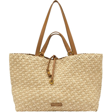 Borse a spalla Donna Gianni Chiarini - BORSA PELLE e TESSUTO - Beige
