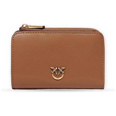 Portafogli Donna Pinko - Mini Wallet Vitello Seta - Marrone