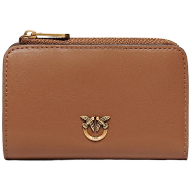 Portafogli Donna Pinko - Mini Wallet Vitello Seta - Marrone