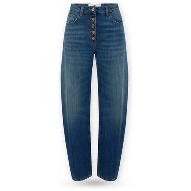 Pantaloni Donna Elisabetta Franchi - Pantalone mod. jeans PJ10D66E2 - Blu