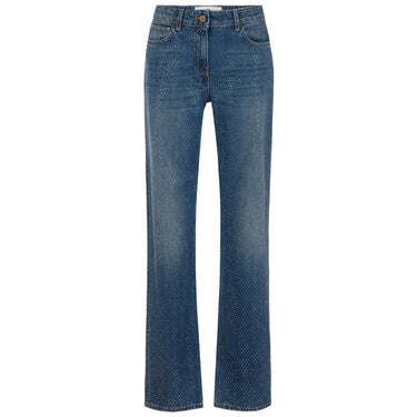 Pantaloni Donna Elisabetta Franchi - Pantalone mod. jeans PJ24D66E2 - Blu