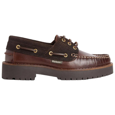 Scarpe da barca Donna Barbour - Darras Boat Shoe - Marrone