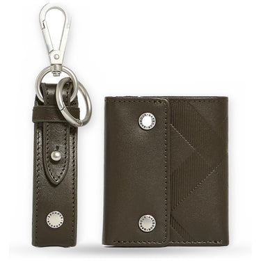 Portafogli Uomo Barbour - Brunton Leather Wallet & Key Set - Verde