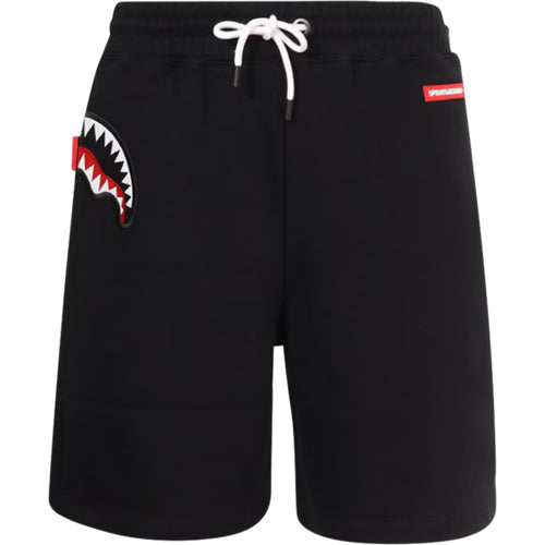Pantaloncini Uomo Sprayground - Label Shark Pants - Nero