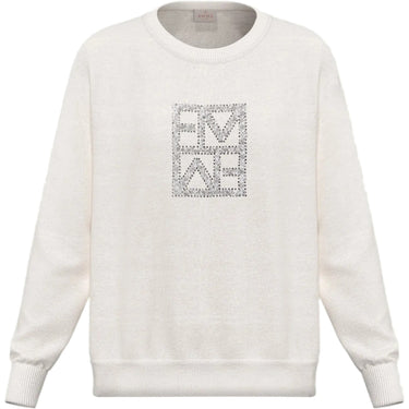 Felpe senza cappuccio Donna Emme - Felpa - Bianco-Gianni Foti
