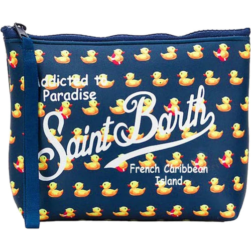 Pochette e Clutch Unisex Mc2 Saint Barth - Bikini Holder Bag - Blu