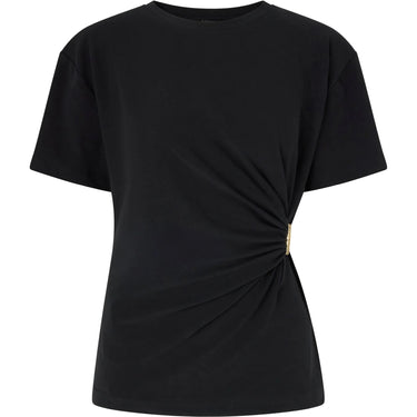 Maglie Donna Pinko - Mary Maglia Jersey Cotone Stre - Nero