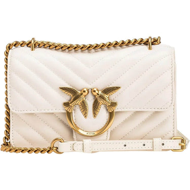 Borse a mano Donna Pinko - Love One Mini Dc Sheep Nappa C - Bianco