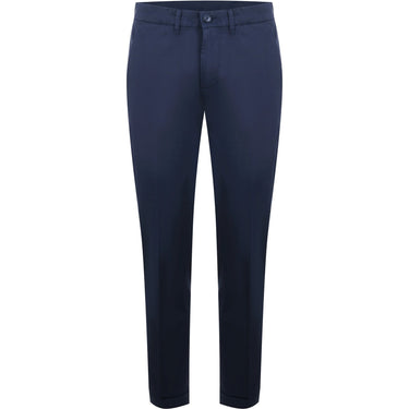 Pantaloni Uomo Re-Hash - Mucha Chinos Uomo Con Risvolto - Blu