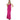 Vestiti da sera e cerimonia Donna Twinset - Abito Lungo Con Dettaglio Catena - Fucsia