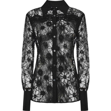 Bluse e camicie Donna Pinko - Coline Camicia Pizzo Rebrode - Nero