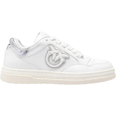 Sneaker Donna Pinko - Sneaker Calf Leather/Mirror - Bianco