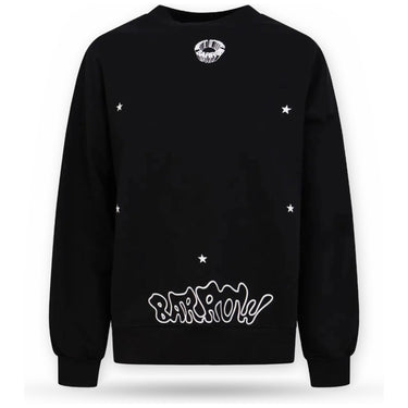 Felpe senza cappuccio Unisex Barrow - Jewel Edition Sweatshirt Unisex F6BWUASW055 - Nero