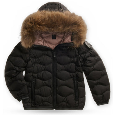 Giubbini Bambina Blauer - Arion Junior - Nero