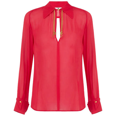 Camicie Donna Elisabetta Franchi - Camicia CA19466E2 - Rosso
