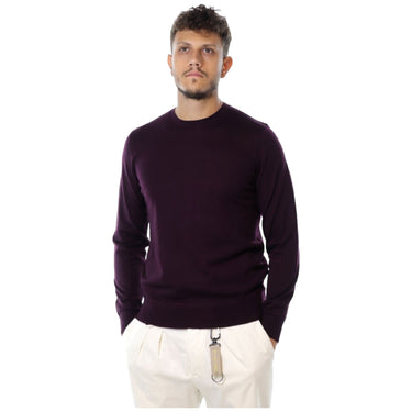 Maglioni Uomo Claq - G/C F. 14 100% Merinos Superfin CQ9200001 - Bordeaux